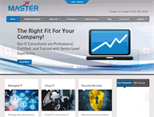 Tablet Screenshot of master-solutions.com